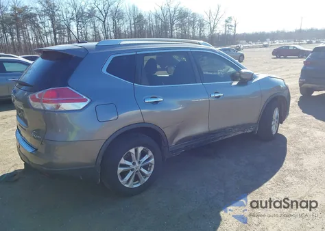 2016 Nissan Rogue Sv z USA, uszkodzony, nr VIN KNMAT2MV8GP628323